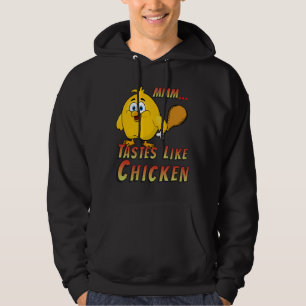 Tastor som kyckling hoodie
