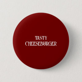 Tasty Cheeseburger Button Knapp