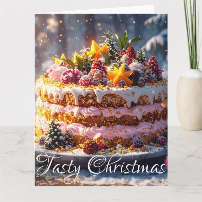 TASTY CHRISTMAS KORT (Framsida)