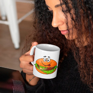 Tasty Hamburger Coffee Mugg