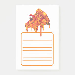 Tasty Pizza Notes Post-it Block