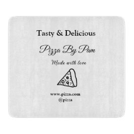 Tasty pizzarestaurangcafe tillverkad med kärlek ad