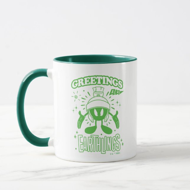 Tasty Retro MARVIN MARTIAN™ Mugg (Vänster)