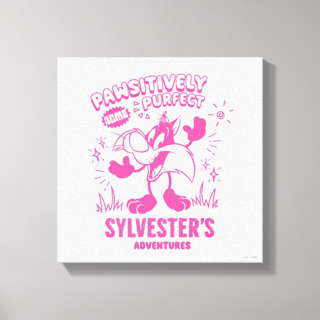 Tasty Retro SYLVESTER™ Canvastryck (Framsida)