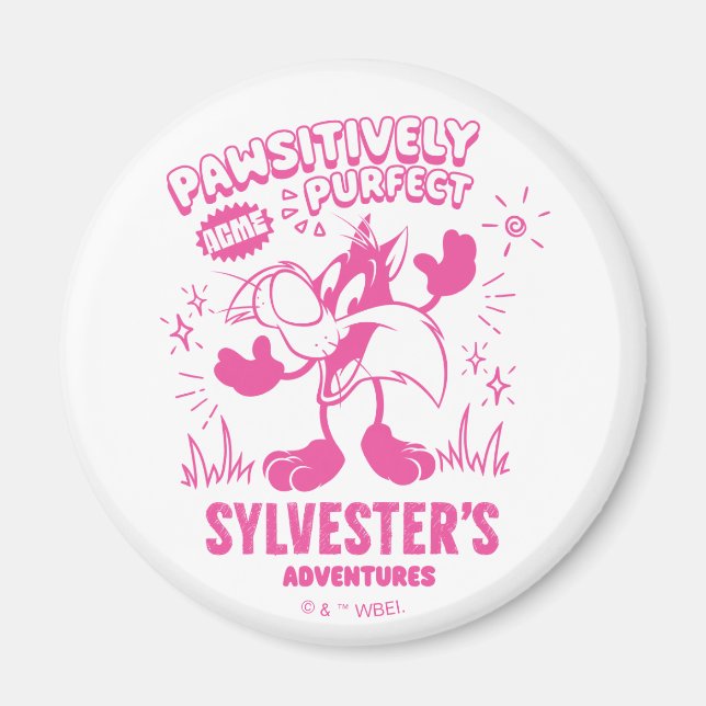 Tasty Retro SYLVESTER™ Magnet (Framsidan)