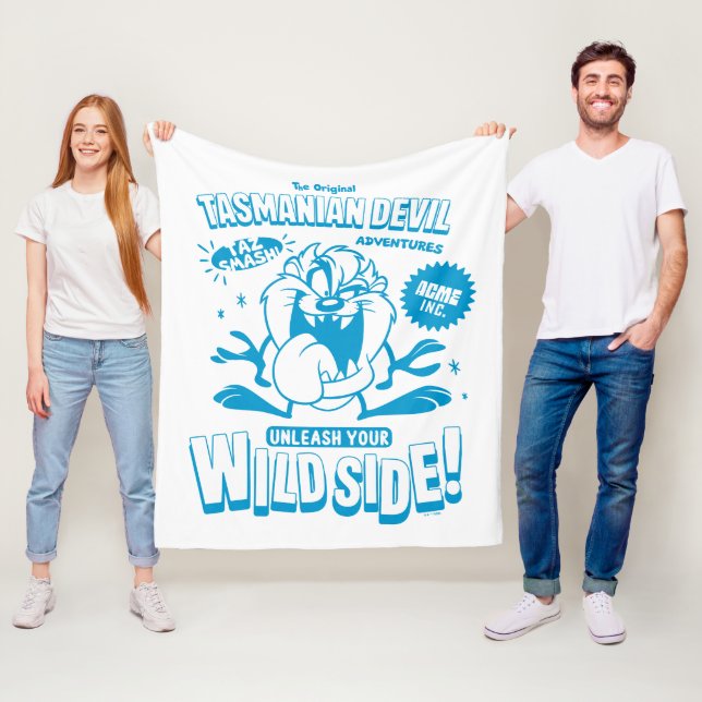 Tasty Retro TAZ™ Fleecefilt (På plats)