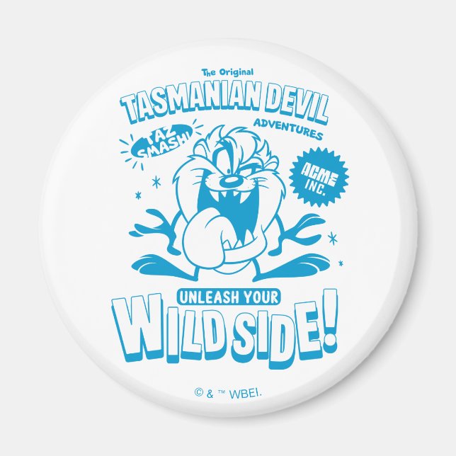 Tasty Retro TAZ™ Magnet (Framsidan)