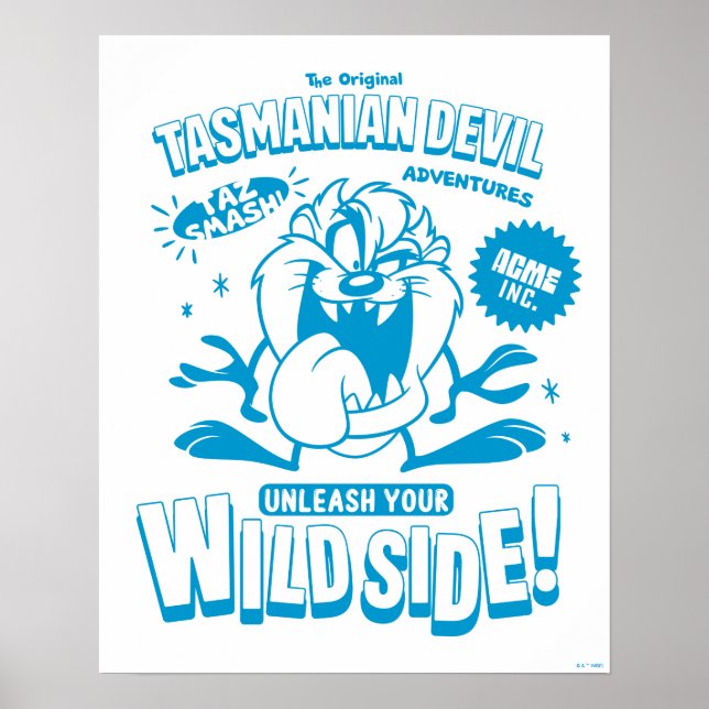 Tasty Retro TAZ™ Poster (Framsidan)