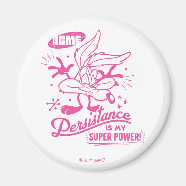 Tasty Retro WILE E. COYOTE™ Magnet (Framsidan)