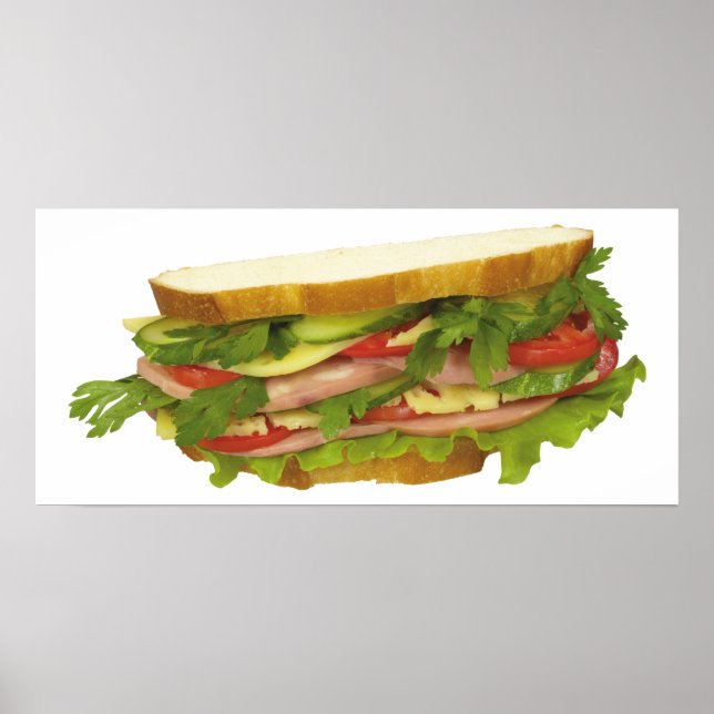 Tasty Sandwich Poster (Framsidan)