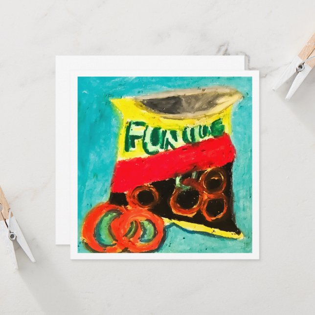 Tasty Snack Kort (Fram/Back In Situ)