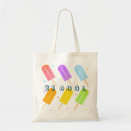 Tasty Summer Watercolor Popsicle Mönster Tygkasse