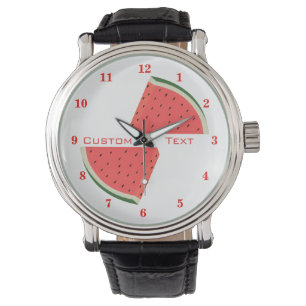 Tasty Watermelon - Sweet - Add your Text Armbandsur