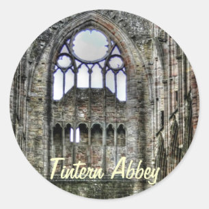 TAT Abbey, Cistercienklostret, Wales Runt Klistermärke