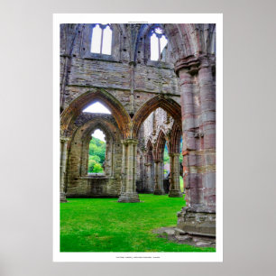 TAT Abbey VIII, Cistercian Monastery Wales Poster