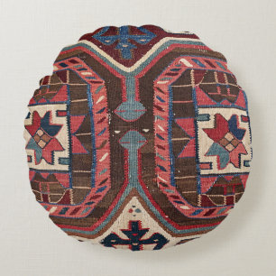 Tat Kilim Arizona Westernare Cowboy Stil Rund Kudde