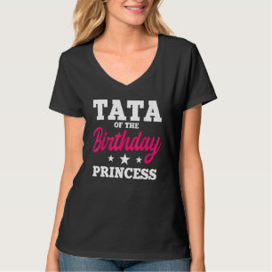 Tata från Birthday Princess Party Bday Celebrati T Shirt