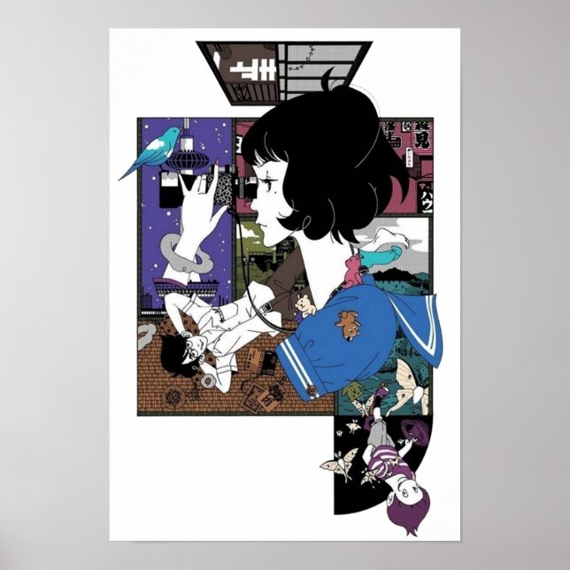 Tatami Galaxy Poster (Framsidan)