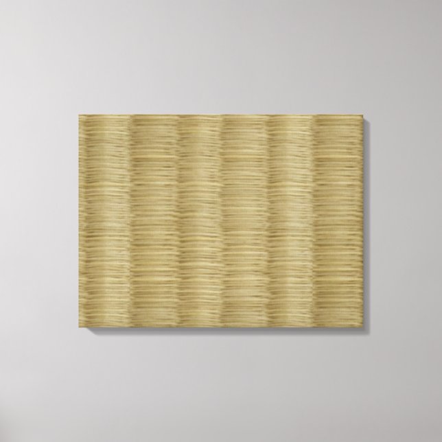 Tatami Mat 畳 2 Canvastryck (Framsida)