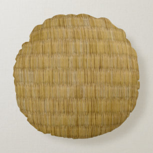 Tatami Mat 畳 Rund Kudde