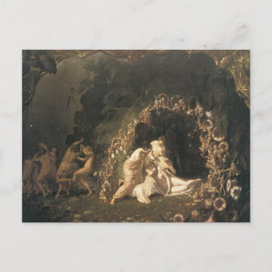 Tatania Spipande av Richard Dadd Vykort