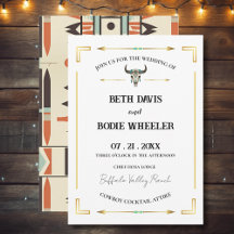 Tatanka Bison Yellowstone Western Ranch-inbjudan