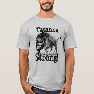 "Tatanka som är stark" med amerikanbisonen Tee