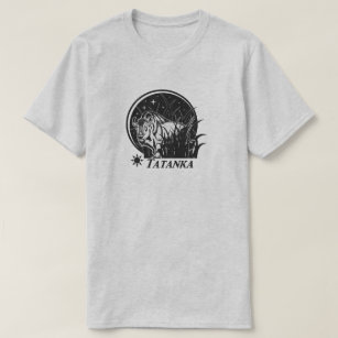 Tatanka Stjärna-Amerikan buffel/Bison T-shirt