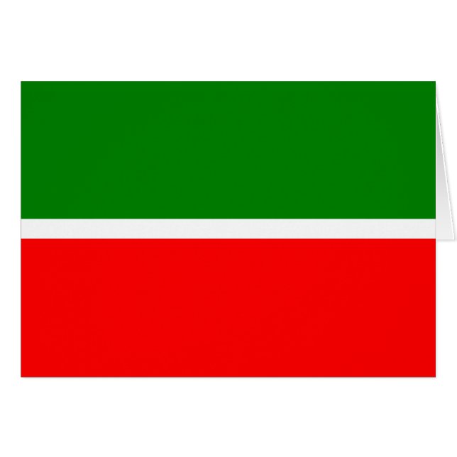 Tatarstan Hälsningskort (Framsidan Horizontal)