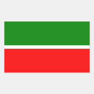 Tatarstan Rektangulärt Klistermärke