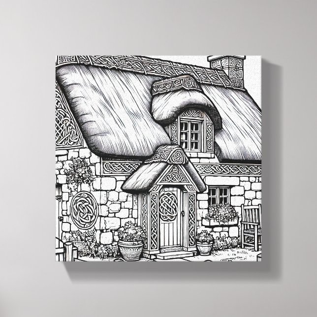 Tatch Cottage #33 Canvastryck (Framsida)