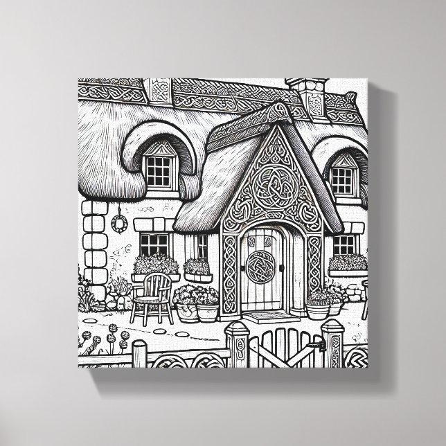 Tatch Cottage #47 Canvastryck (Framsida)
