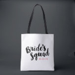 Tatecken på Brides kvadratPersonlig Brudens sida Tygkasse<br><div class="desc">Anpassningsbar brudens sida tote bags med "Torgrafik" i snyggtens penselskript. Anpassa den med bröllop-datum,  bröllop-hashtagg,  namn eller annan anpassningsbar. Skriv ut rand på baksidan. Perfektens gåva till brud,  brudgumm och bröllopsfest!</div>