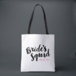 Tatecken på Brides kvadratPersonlig Brudens sida Tygkasse<br><div class="desc">Anpassningsbar brudens sida tote bags med "Torgrafik" i snyggtens penselskript. Anpassa den med bröllop-datum,  bröllop-hashtagg,  namn eller annan anpassningsbar. Skriv ut rand på baksidan. Perfektens gåva till brud,  brudgumm och bröllopsfest!</div>