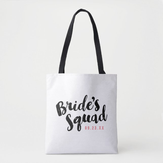 Tatecken på Brides kvadratPersonlig Brudens sida Tygkasse (Framsida)