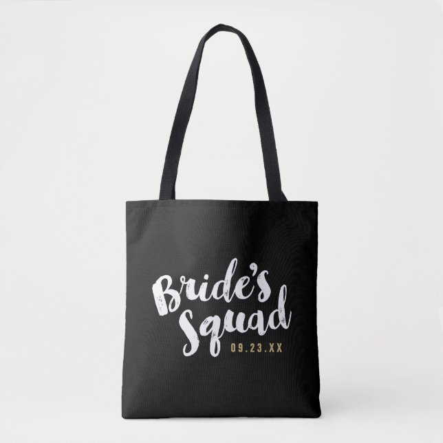 Tatecken på Brides kvadratPersonlig Brudens sida Tygkasse (Framsida)