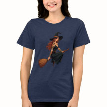 Tatent Witch Astride A Besom Vector Art