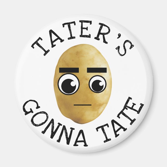 Tater kommer att få Tate Magnet (Framsidan)