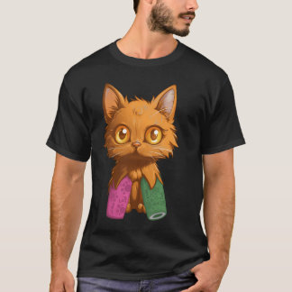 Tater Tot cat, söt kattunge T Shirt