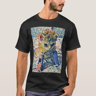 Tater Tot Cat-tavla Matisse-inspirerad T Shirt