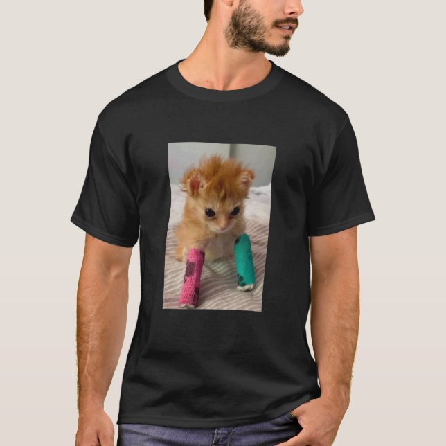 Tater Tot Katt T Shirt (Framsida)