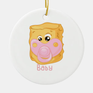 Tater Totbaby Julgransprydnad Keramik
