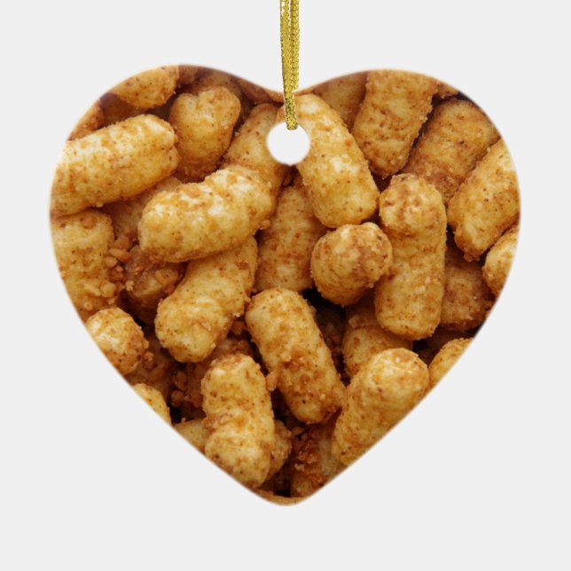 Tater Tots Julgransprydnad Keramik (Framsidan)