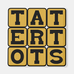 Tater Tots, stekt potatis frukost godis Magnet