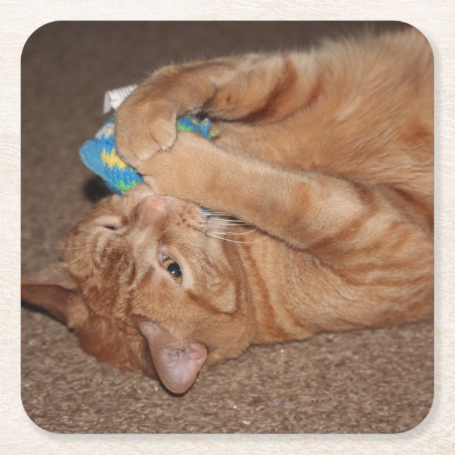 Tater Underlägg Papper Kvadrat (Framsidan)