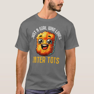 Taterot Lover Food Jokes Potato Nugget Foodie gift T Shirt