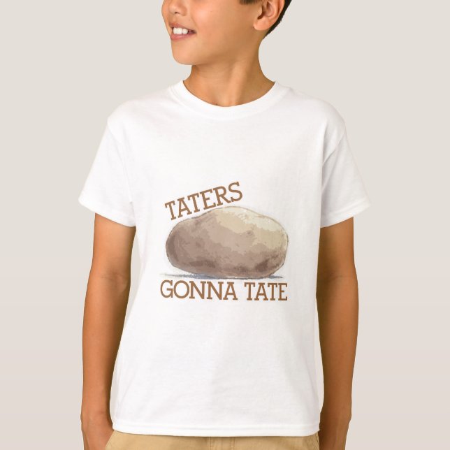 Taters som går till Tate Tee Shirt (Framsida)