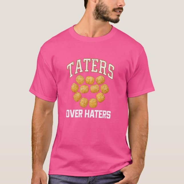 Taters Tate Potato Hater T Shirt (Framsida)