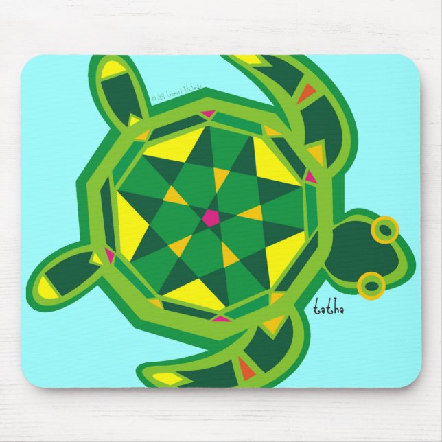 TATHA SEATURTLEN #2 MOUSEPAD MUSMATTA (Framsidan)