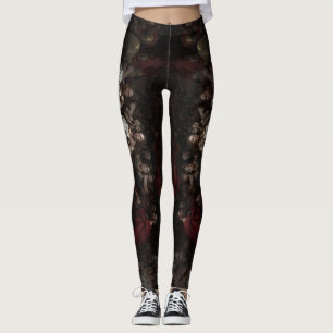 Täthetsdesign med en målning som skildrar den gaml leggings